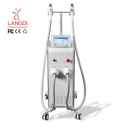 10ms E ضوء SHR Super آلة إزالة الشعر بالليزر IPL الليزر Beauty Machine