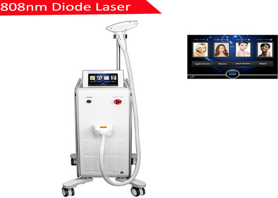 120 J / CM 600W جهاز إزالة الشعر بالليزر ديود للسيدات صالون Ipl