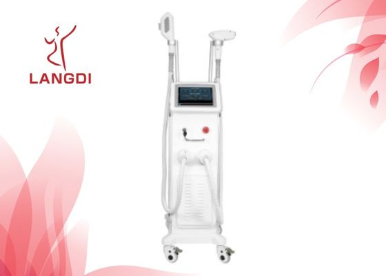 إزالة الشعر بالليزر غير مؤلم ODM مع شاشة ملونة LCD 10 بوصة