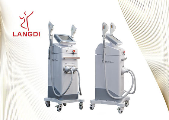 آلة إزالة الشعر بالليزر الثابتة 640nm Opt Ipl الليزر E ضوء الليزر