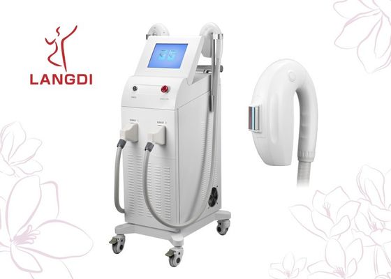 750 Nm Opt آلة إزالة الشعر آلة ثابتة UK مصباح 1.2 مليون طلقة
