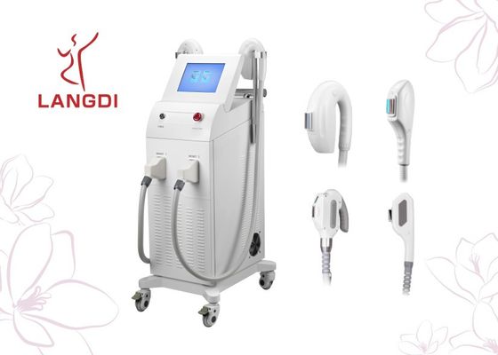 آلة إزالة الشعر بالليزر SHR من الياقوت 640nm 480nm دائمة
