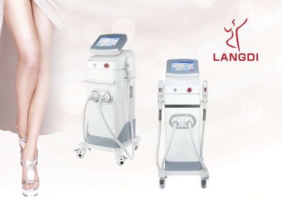 جهاز إزالة الشعر IPL غير مؤلم Opt Shr آلة الليزر لإزالة النمش