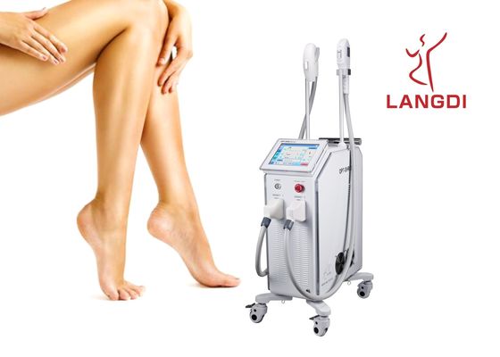 آلة الضوء النبضي المكثف Opt Shr Ipl لإزالة شعر الوجه والجسم