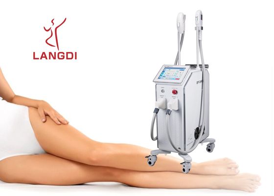 آلة الضوء النبضي المكثف Opt Shr Ipl لإزالة شعر الوجه والجسم