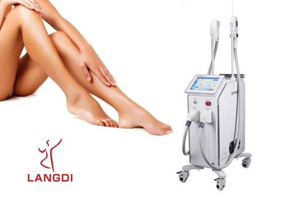 OPT 5 في 1 آلة إزالة الشعر بالليزر القوية IPL / IPL OPT SHR لتجديد شباب البشرة والشعر