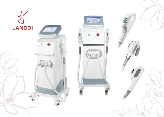 سوبر نانو لايت OPT SHR IPL لإزالة الشعر / تجديد الجلد / علاج الأوعية الدموية ورفع الثدي