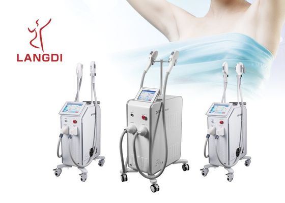 شاشة LCD OPT SHR آلة إزالة الشعر Ipl لتجديد شباب الجلد