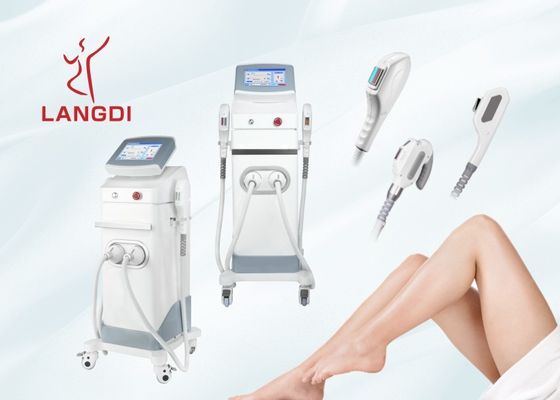 آلة إزالة الشعر غير القابل للصدأ ABS OPT 2000W مع أشباه الموصلات