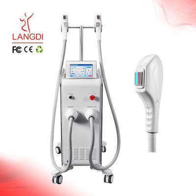 OPT Ipl SHR آلة إزالة الشعر إزالة الشعر 10ms تجديد الجلد