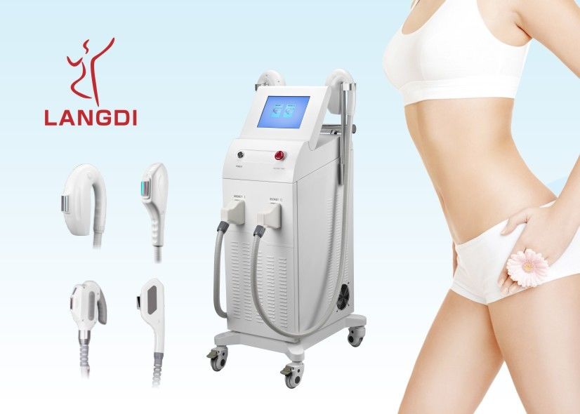آلة إزالة الشعر بالليزر Ipl Opt Shr الخالية من الألم لعيادة صالون سبا