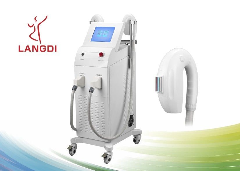 808nm سريع SHR آلة إزالة الشعر صحيح المملكة المتحدة مصباح دائم 1 مليون طلقة الحياة